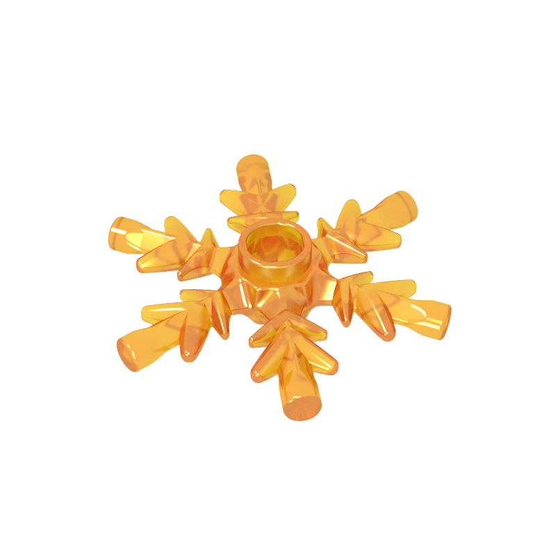 Rock 4 x 4 Crystal, Ice Snowflake